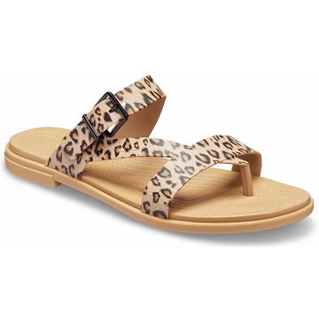 Sandalias Crocs Tulum Puntera Post Mujer Marrom | Mexico 0492BEXC